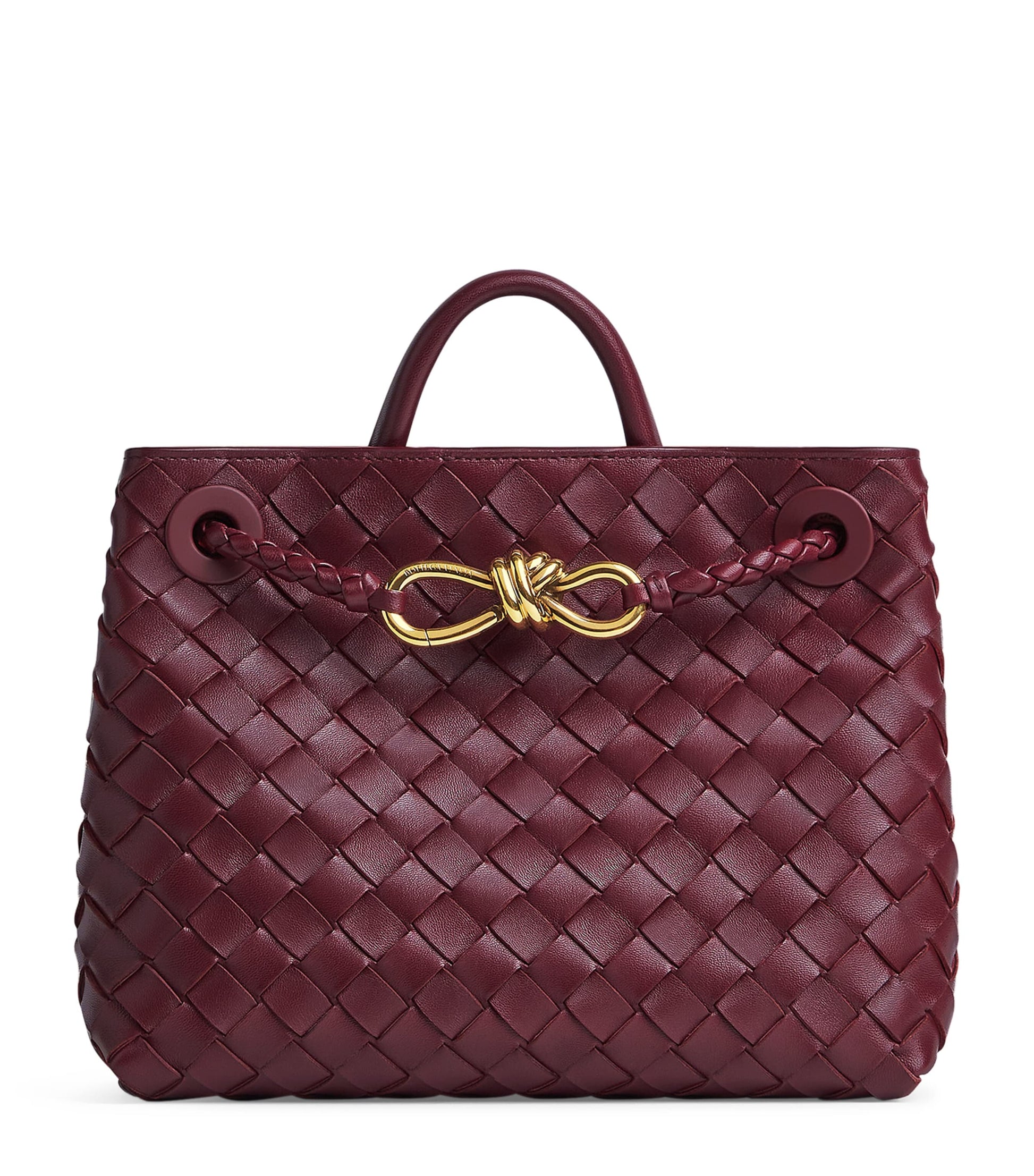 Small Leather Andiamo Top-Handle Bag