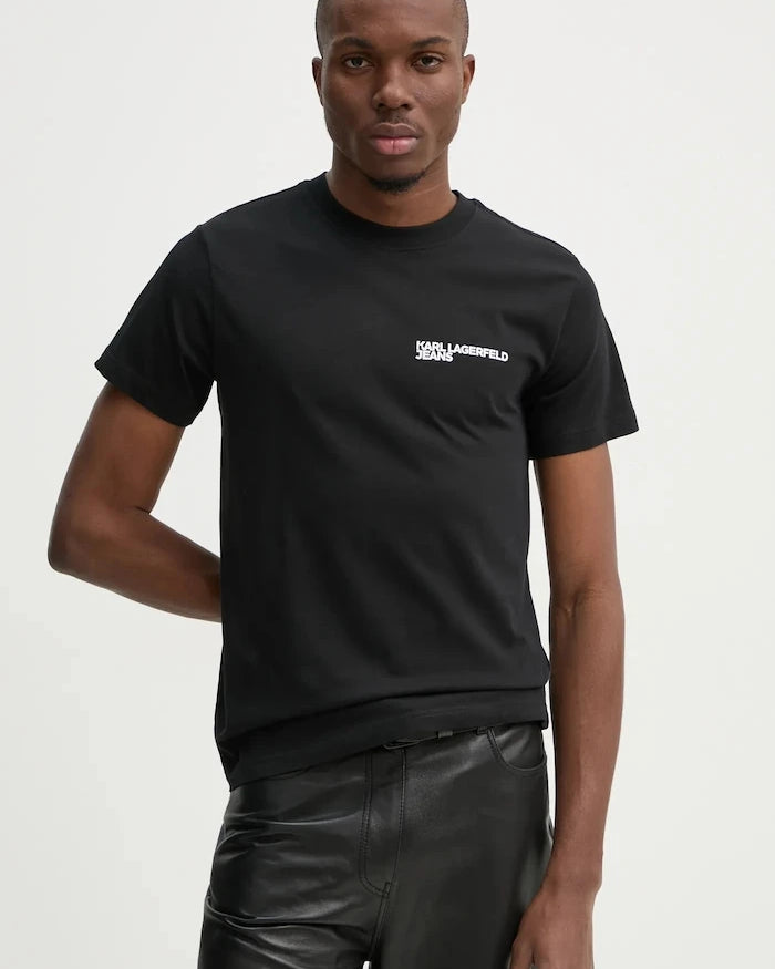 Karl Lagerfeld Jeans erkek pamuklu tişört