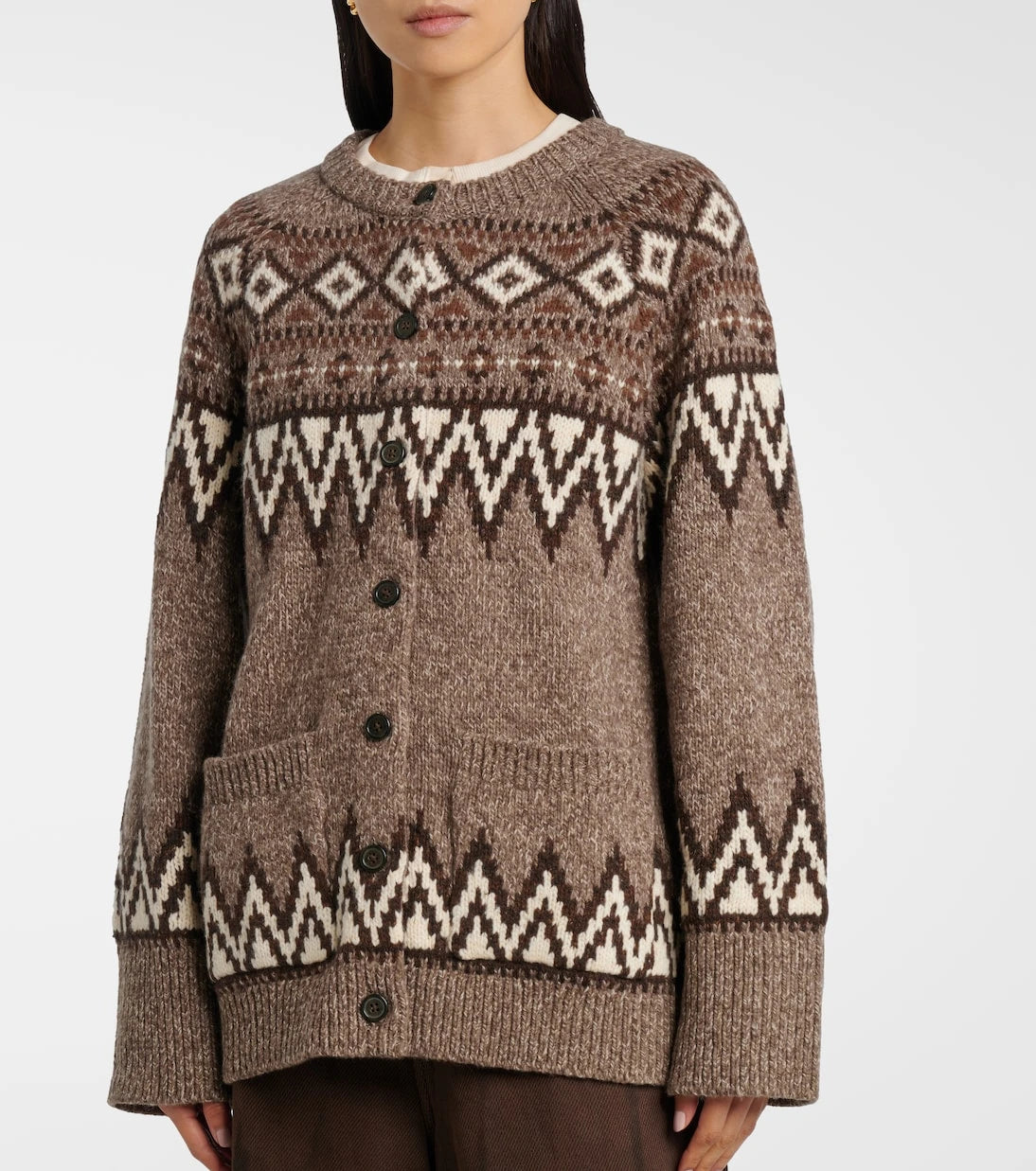 Polo Ralph Lauren - Fair Isle jacquard wool-blend cardigan