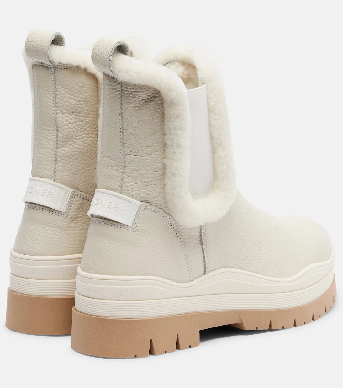 Bogner - Arosa shearling-lined leather ankle boots