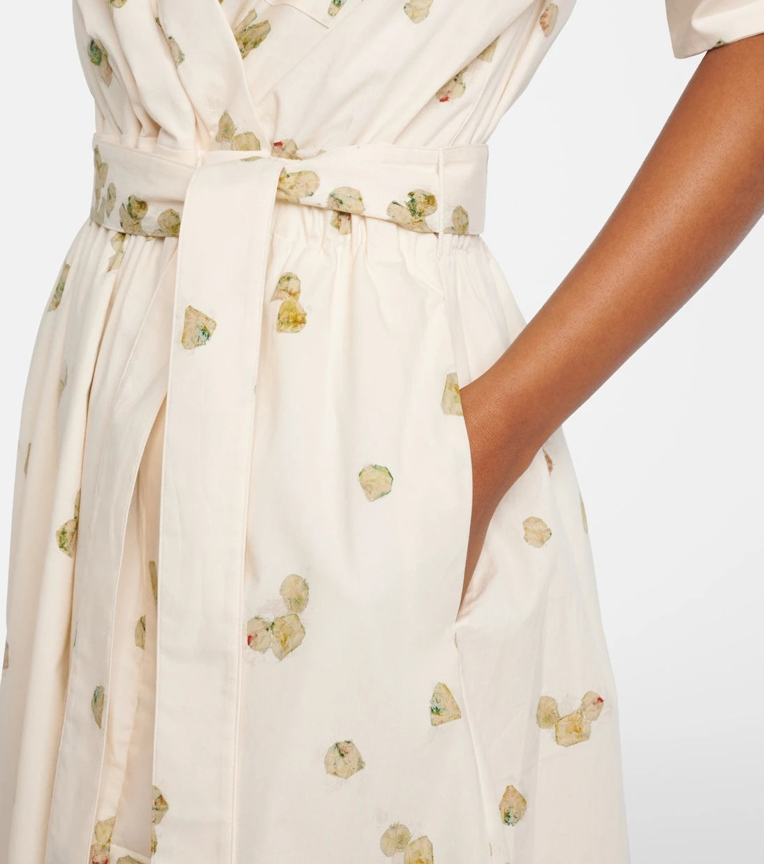 Altuzarra - Lydia floral cotton-blend wrap dress