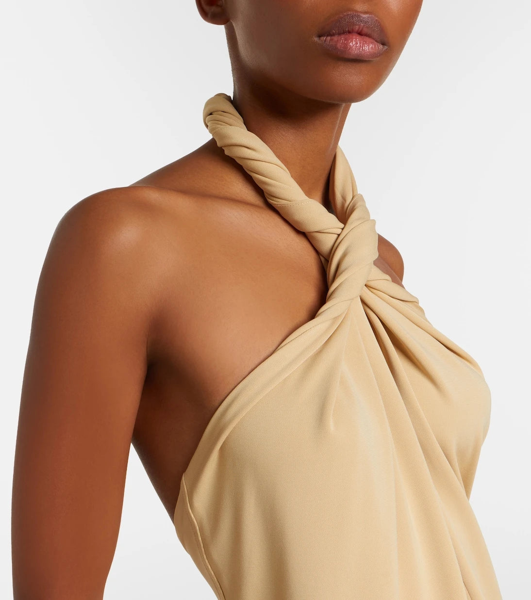 Toteme - Halterneck jersey top