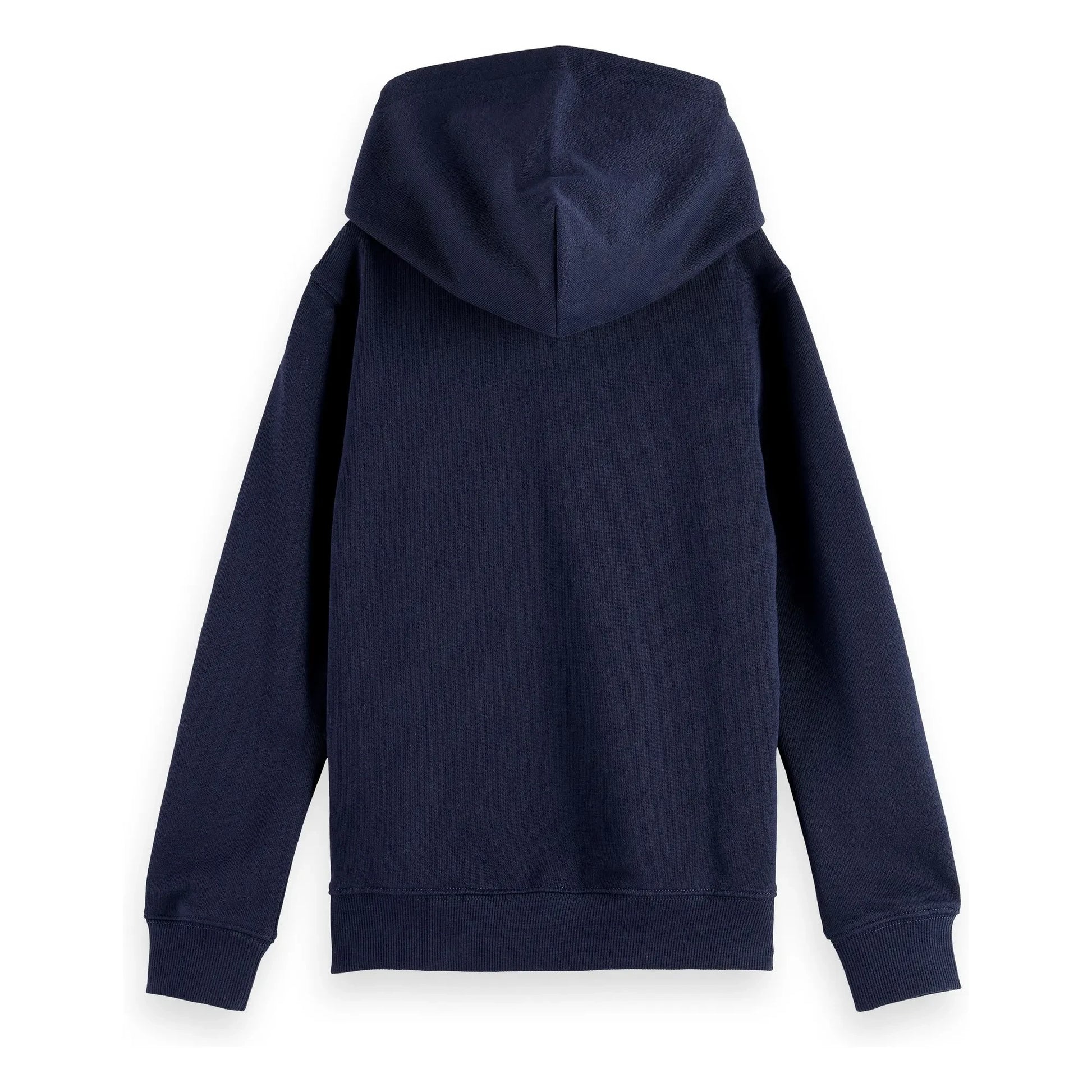 Scotch & Soda - Logo Badge Zip Sweatshirt | Navy blue