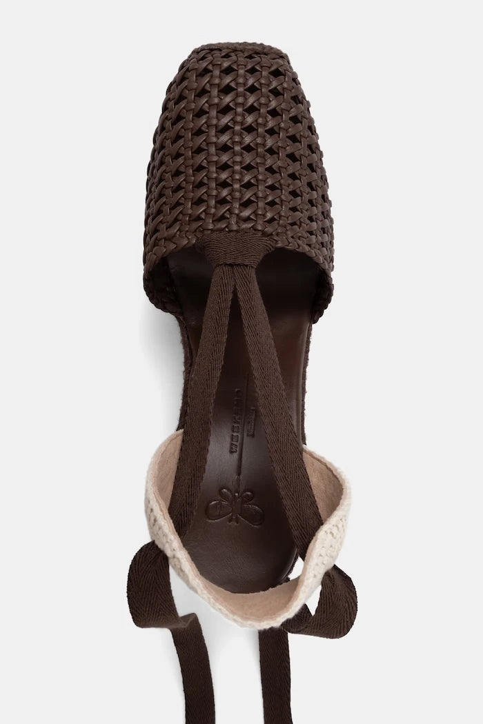 Weekend Max Mara Kadın Wkaaccordo Eğik Platform Espadril