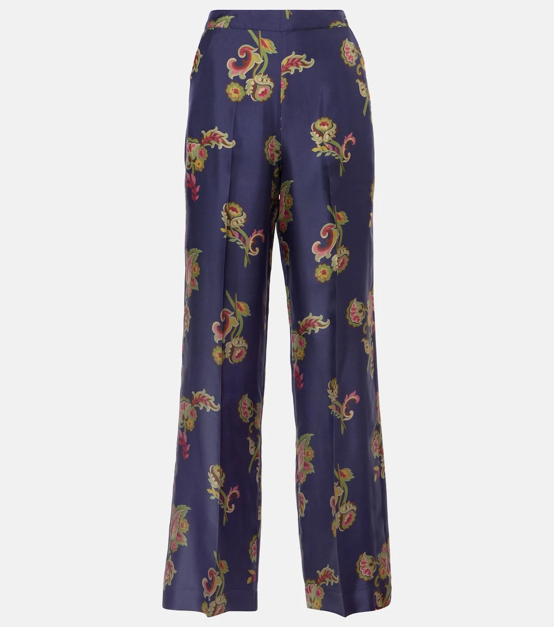 Etro - Silk palazzo pants