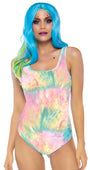 Pastel Tie Dye Tank Bodysuit
