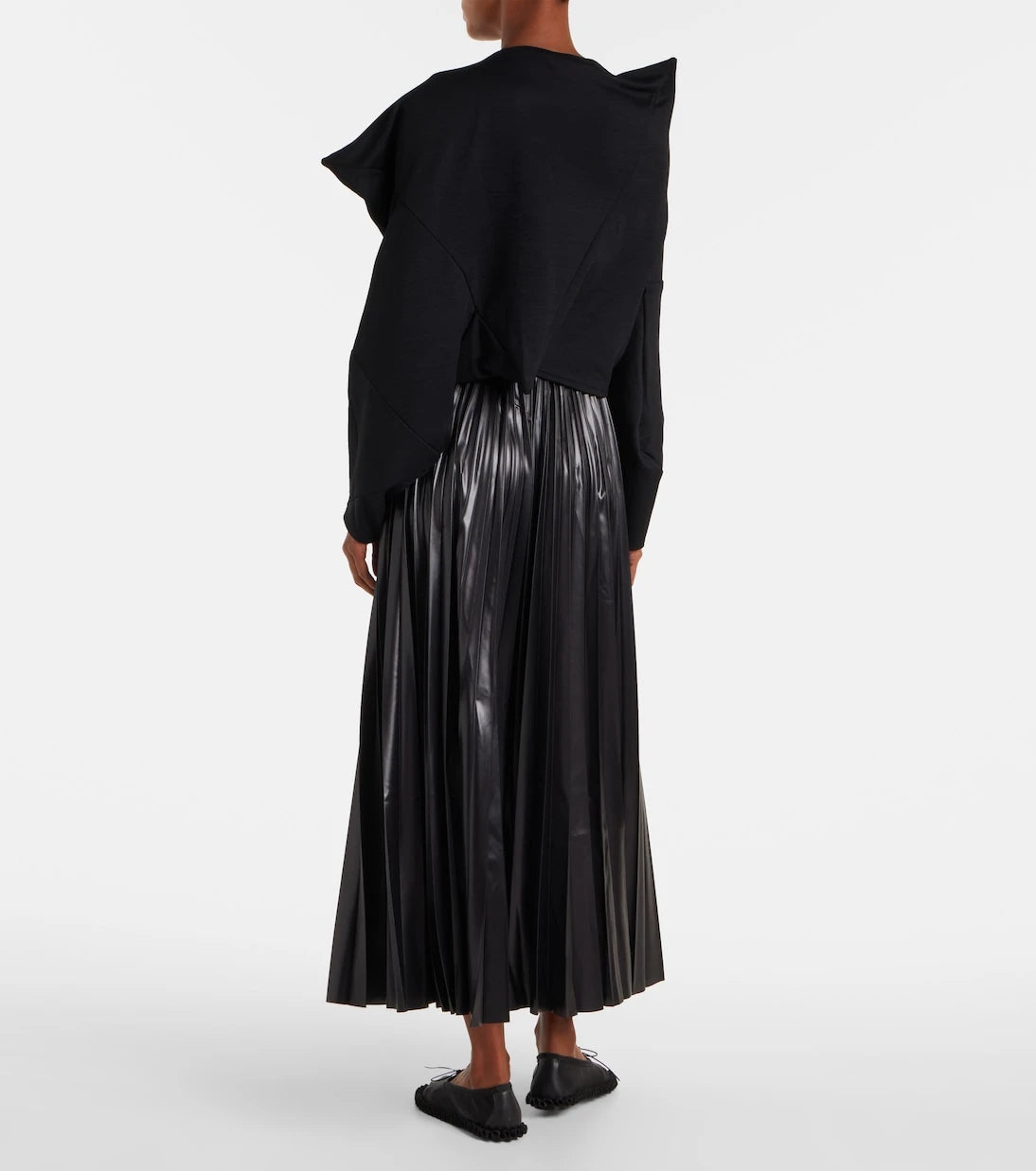 Junya Watanabe - Wool-blend crop top
