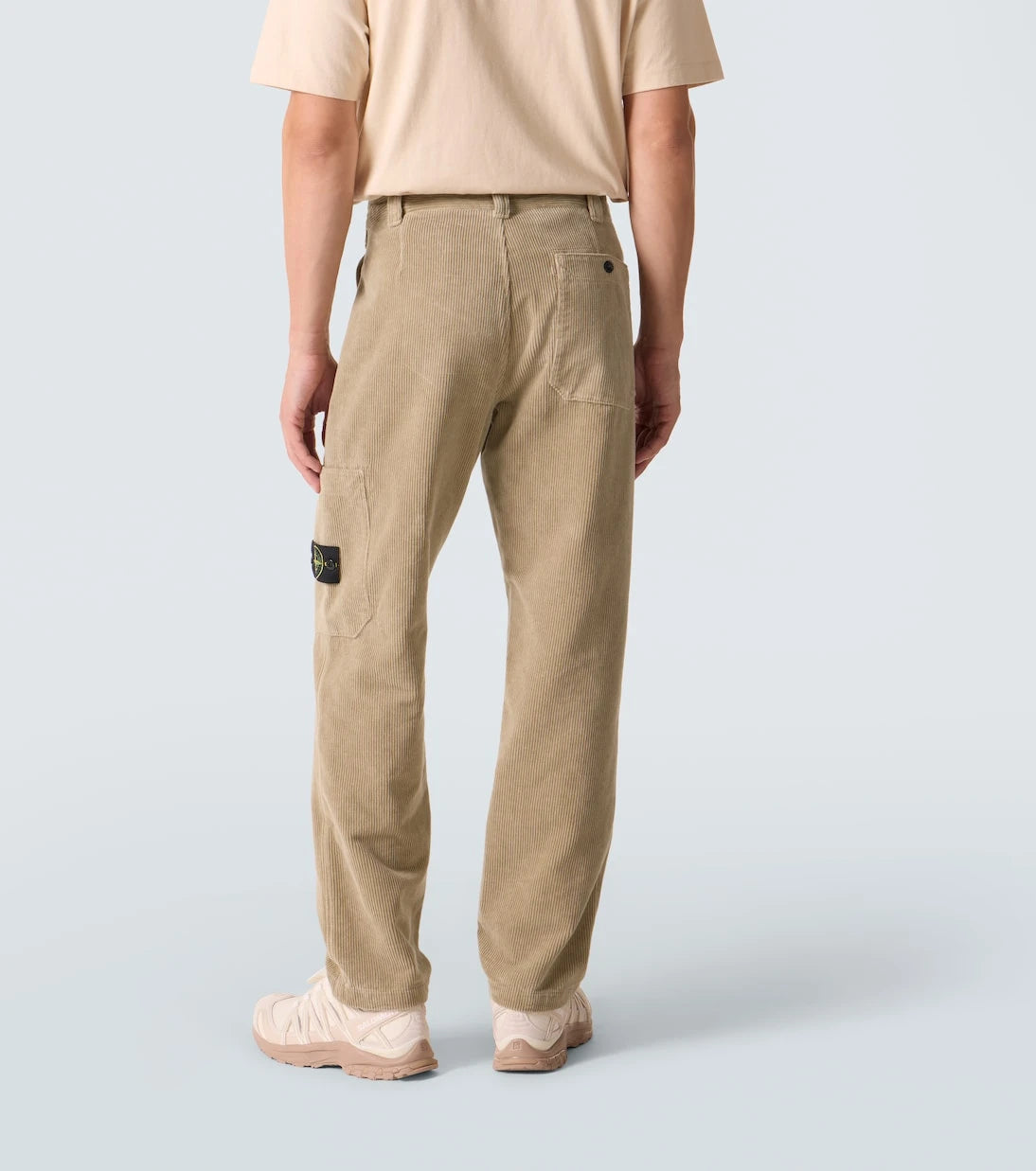 Stone Island - Compass cotton corduroy straight pants
