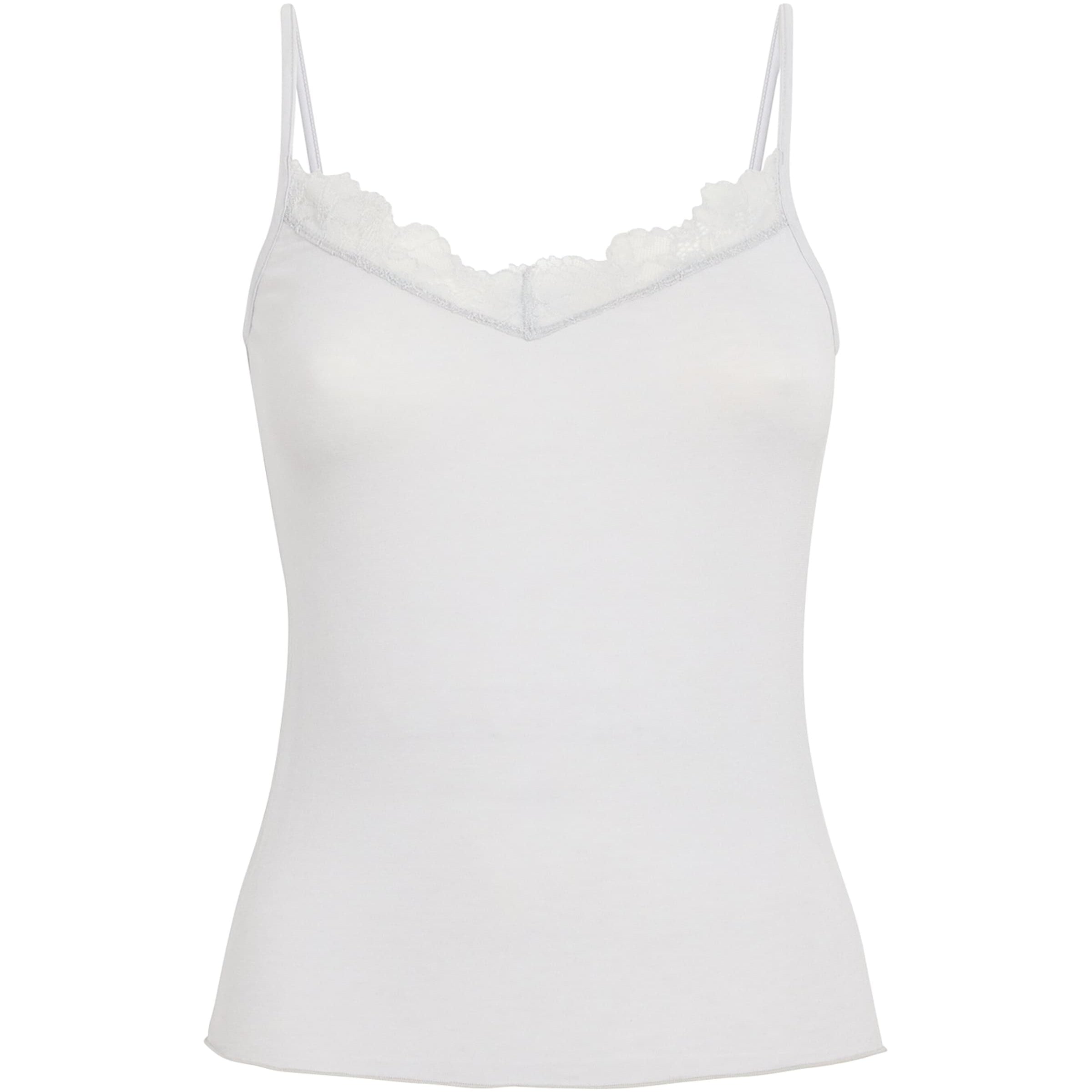 Skims Grey Sheer Modal Lace Camisole