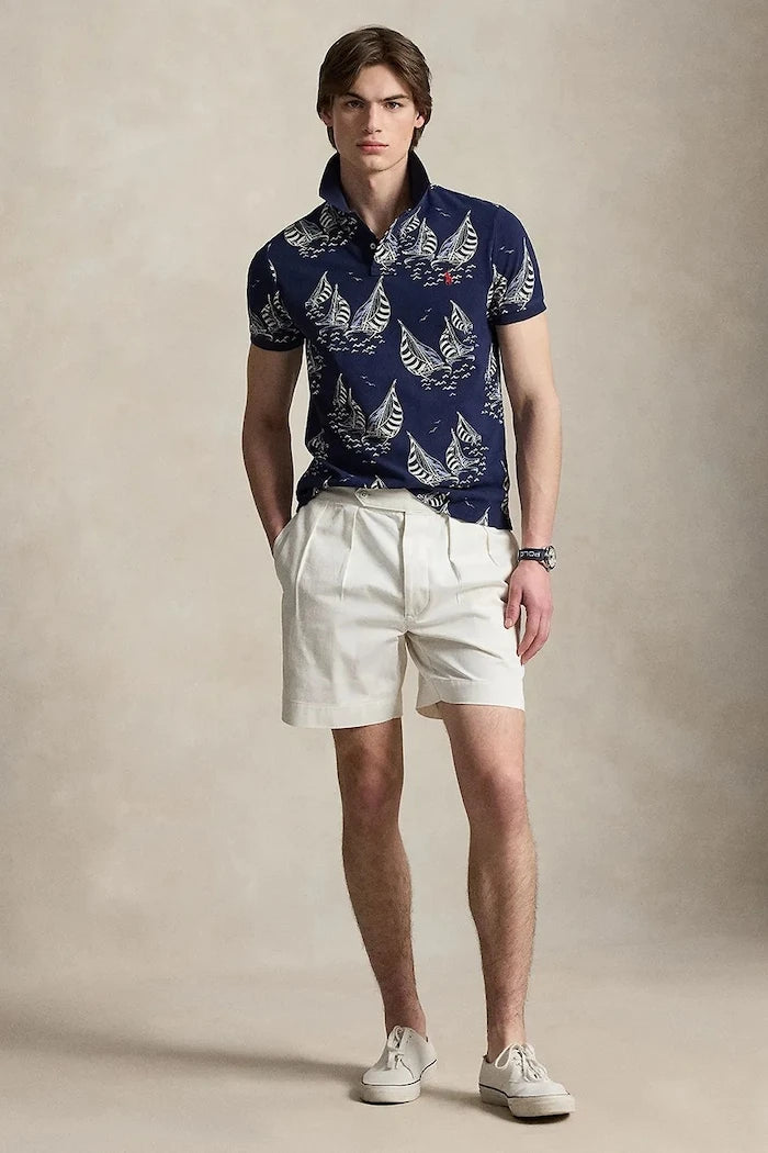Polo Ralph Lauren тениска с яка мъжка от памук