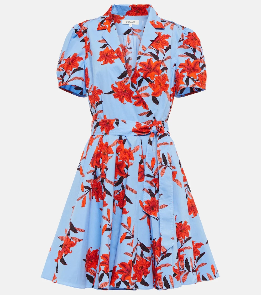 Diane von Furstenberg - Ana printed crêpe wrap dress