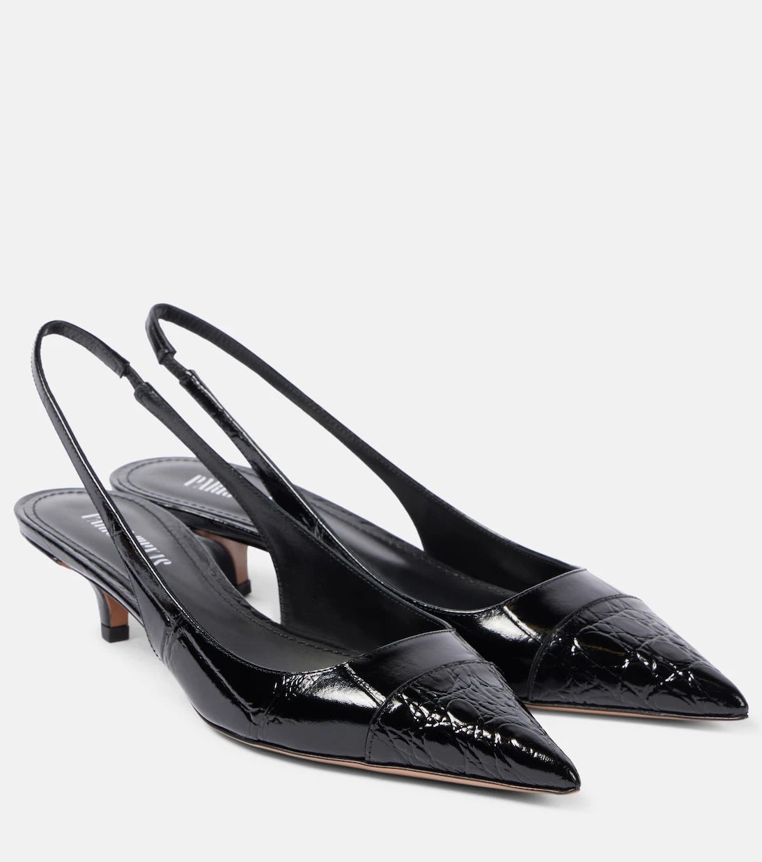 Paris Texas - Miranda 35 patent leather slingback pumps