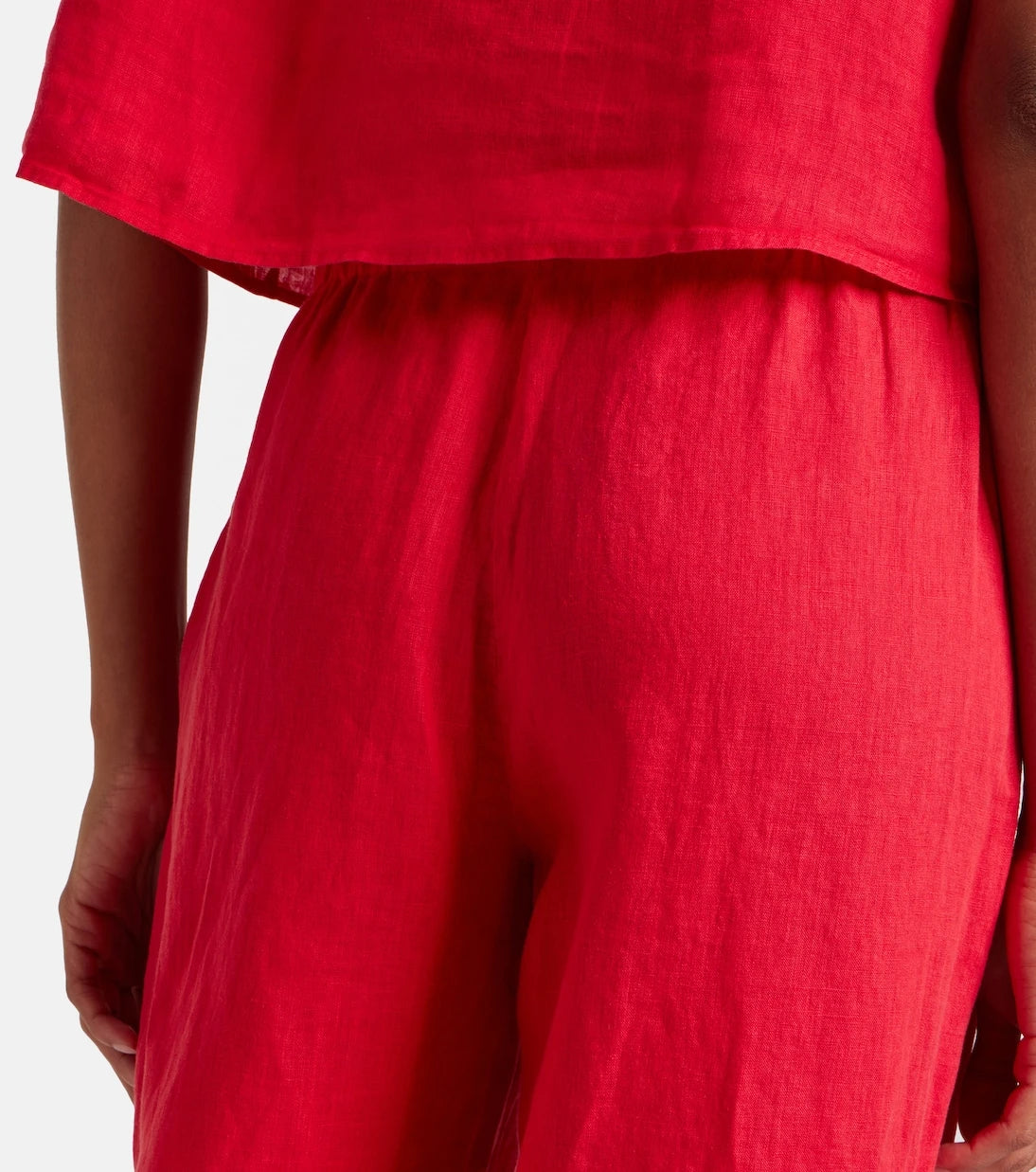 Velvet - Lola linen wide-leg pants