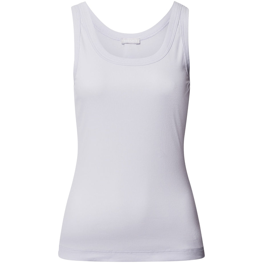 Hanro Purple Cotton Tank Top