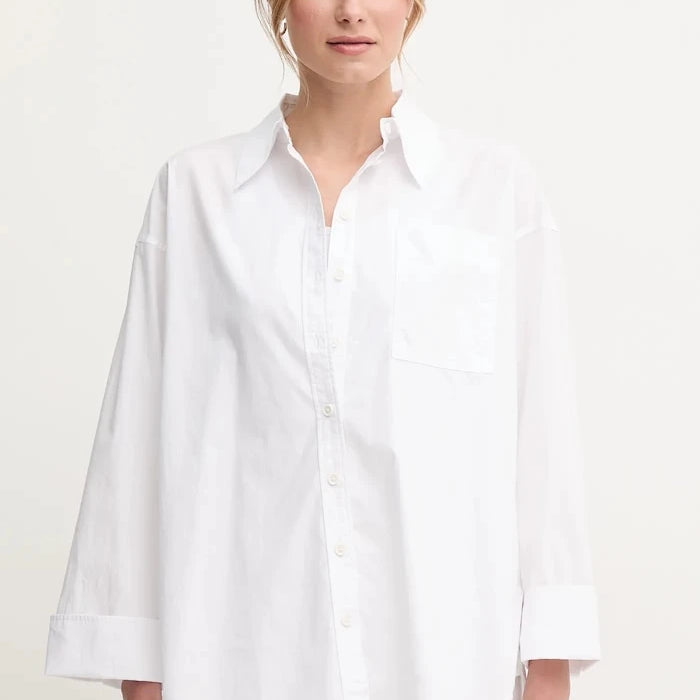 Памучна риза Barbour Angela
