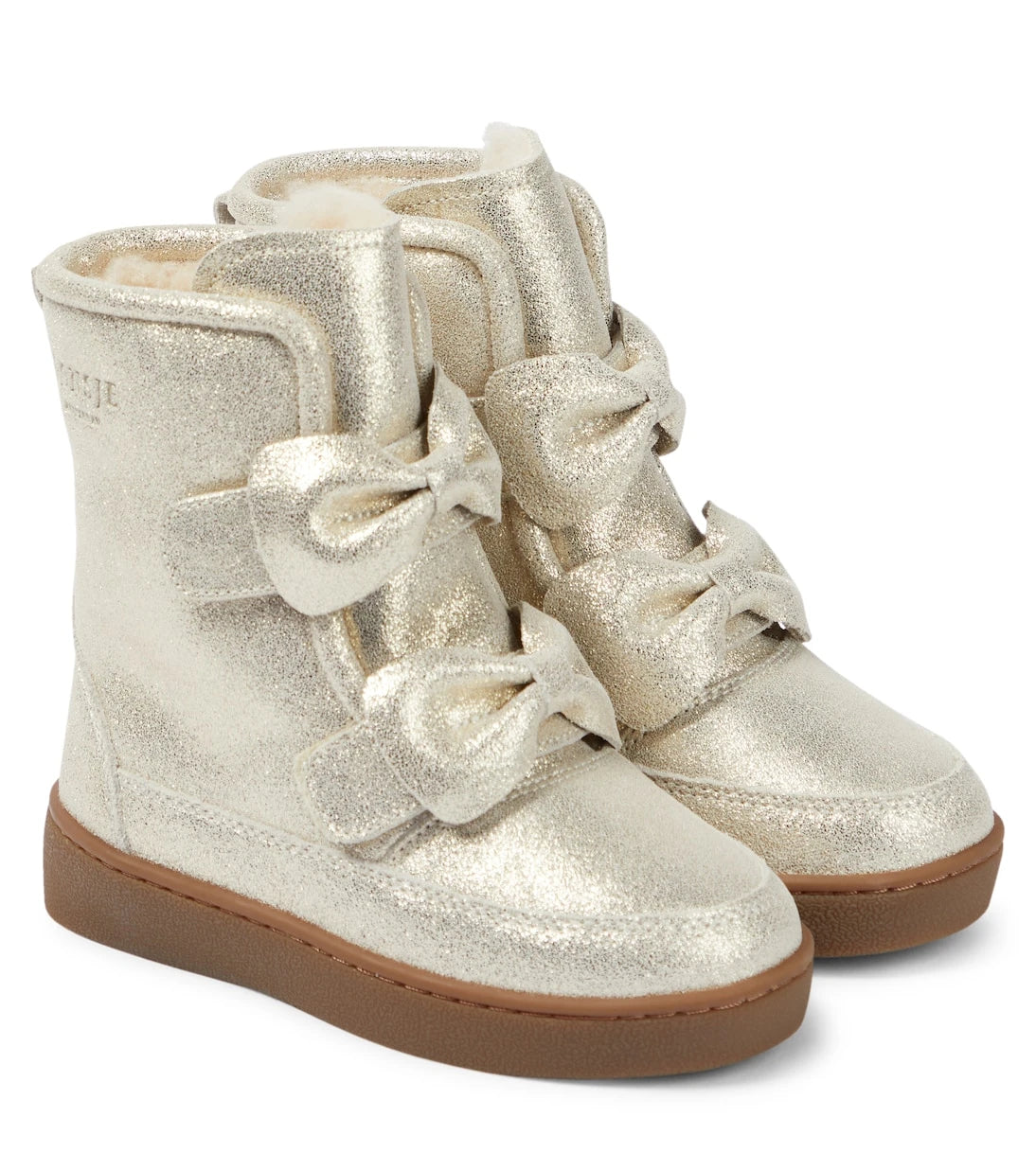 Donsje - Isa metallic leather boots