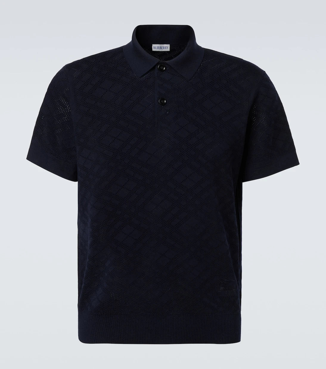 Burberry - Wool polo shirt