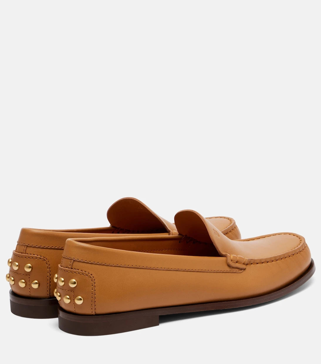 Tod's - Studded leather loafers