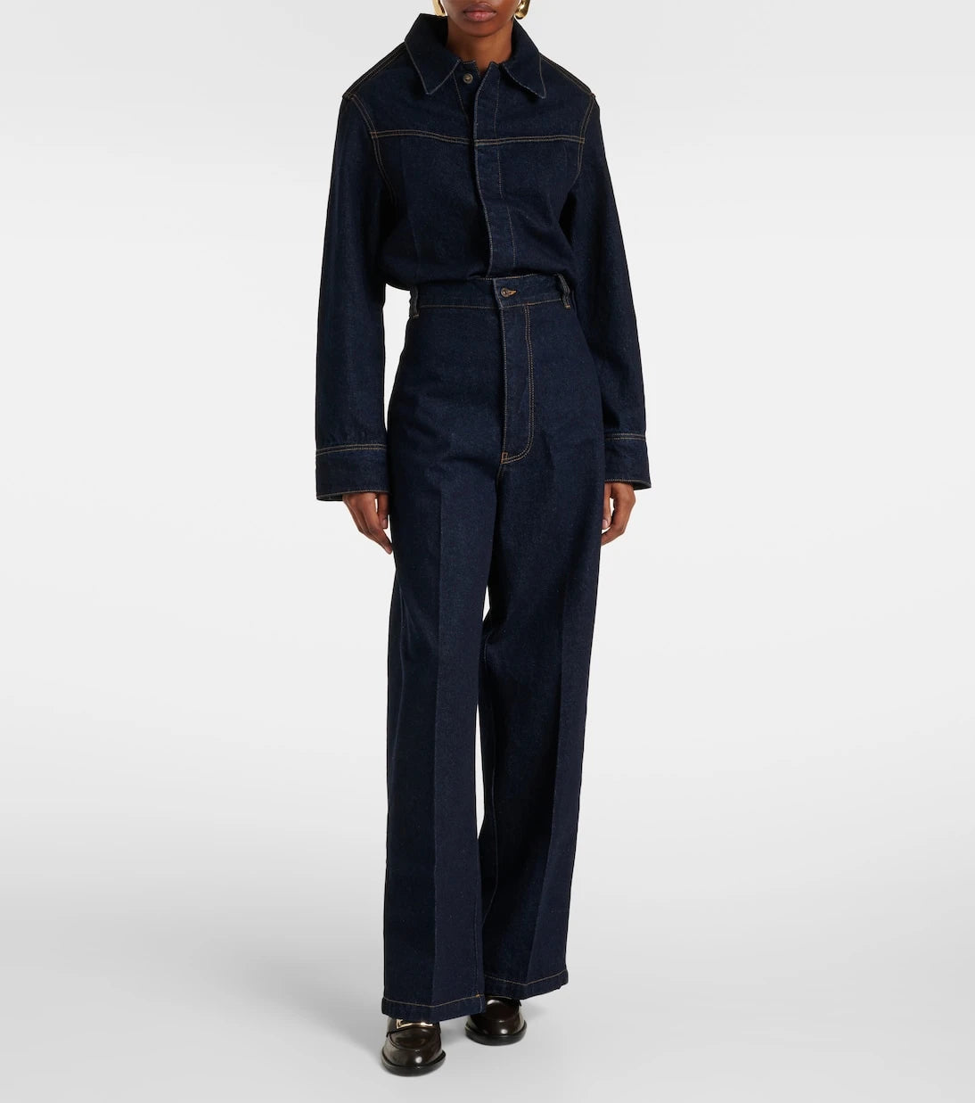 Victoria Beckham - High-rise wide-leg jeans