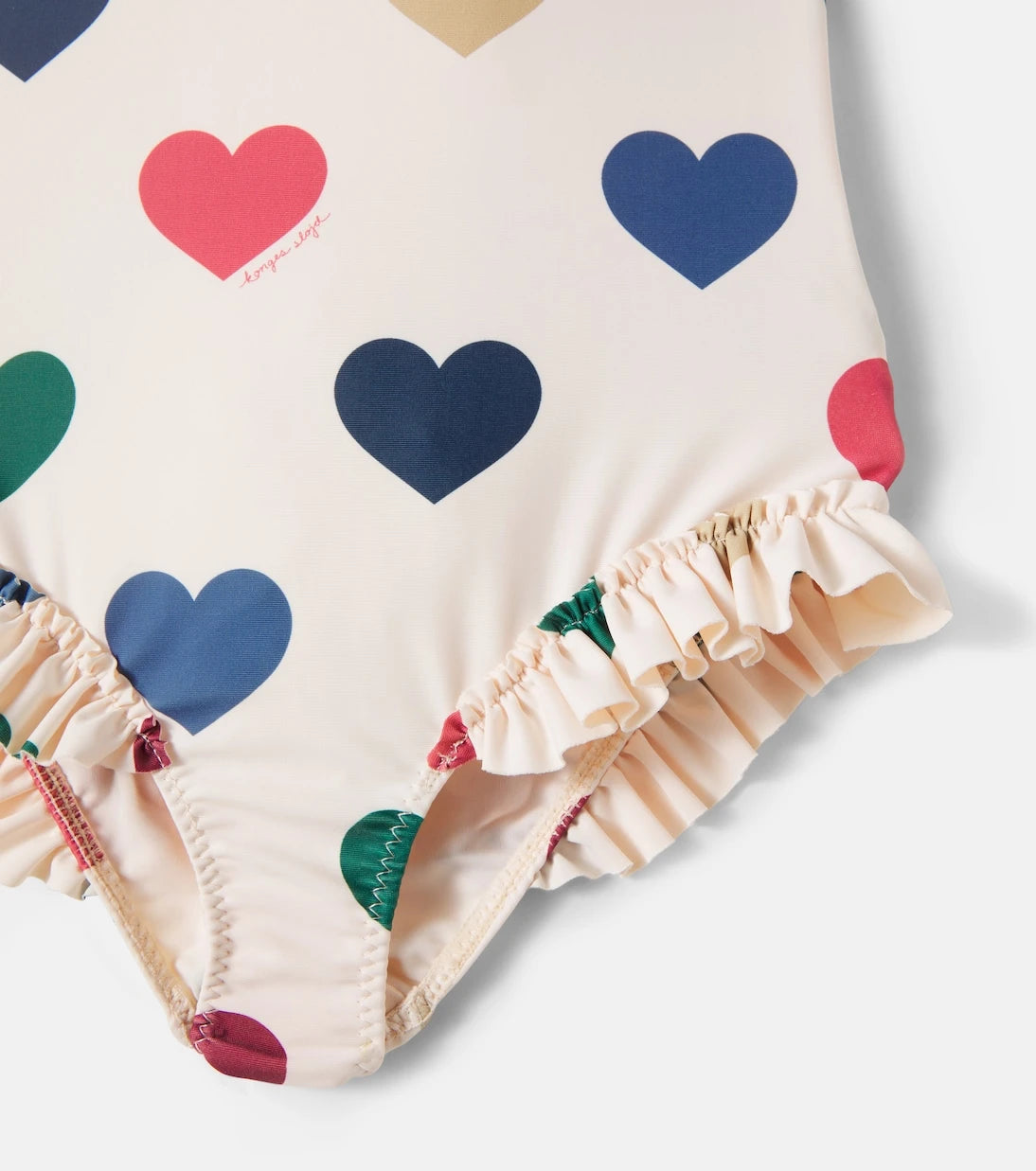 Konges Sløjd - Manuca printed ruffled swimsuit