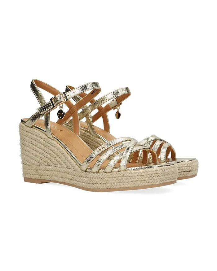 Mexx еспадрили със скосена пларформа дамски NOEMI PAKINA Heeled sandal