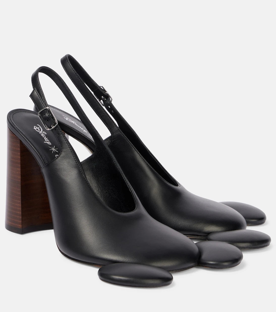 Coperni - حذاء slingback بكعب من الجلد مزين بشخصية ميكي من Disney®