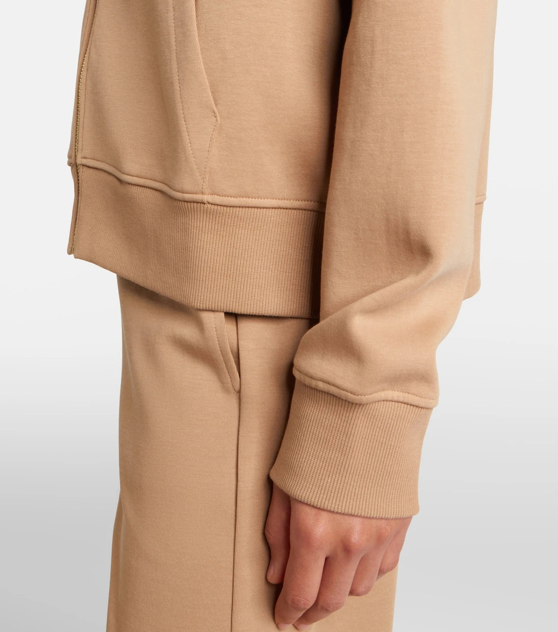 'S Max Mara - Cotton-blend jersey hoodie