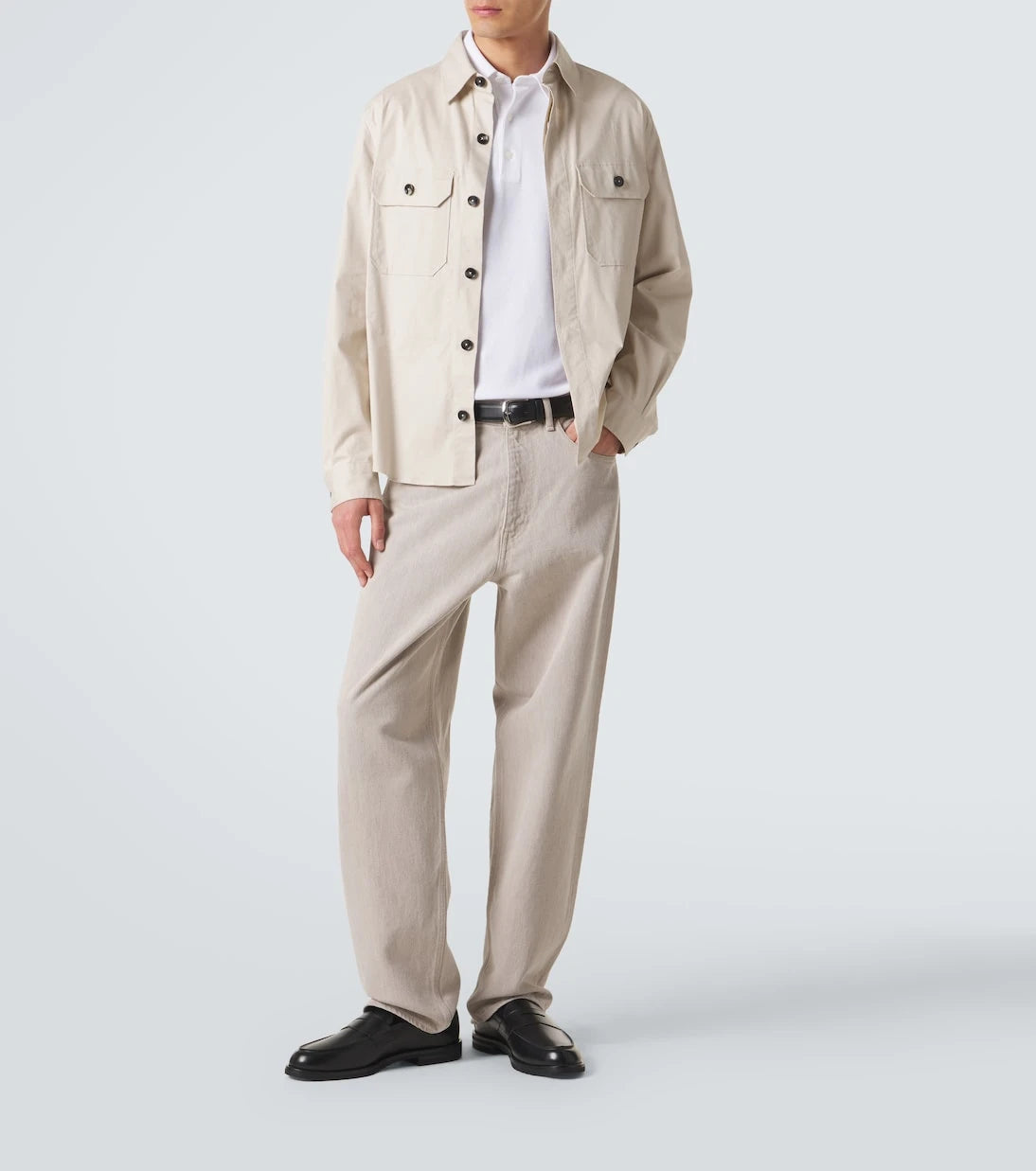 Zegna - Cotton piqué polo shirt