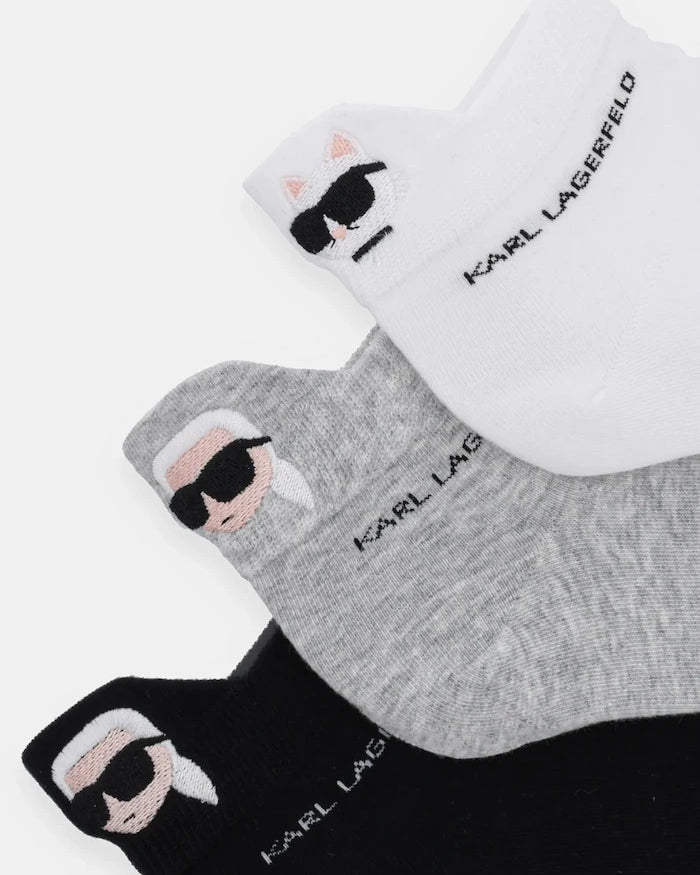 Karl Lagerfeld Çoraplar (3 Çift) IKON