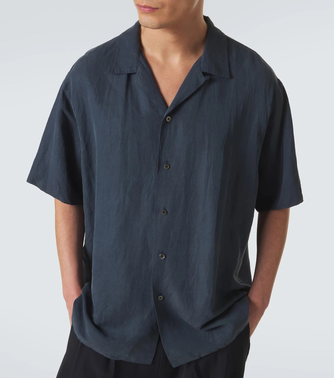 A.Presse - Vintage silk and linen shirt