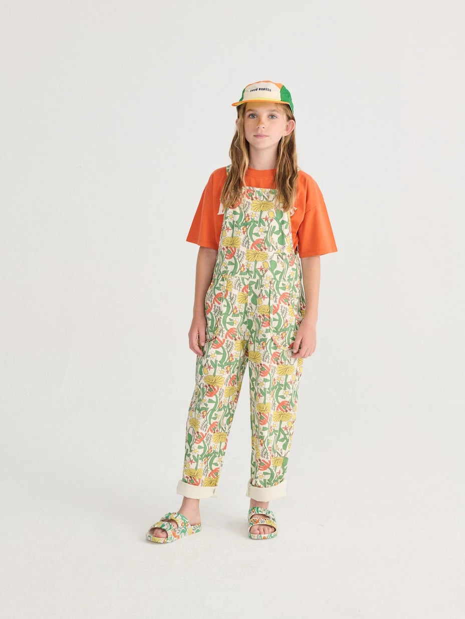 Bobo Choses - أفرول قطني مزين بنقشة أزهار Color Herbalist
