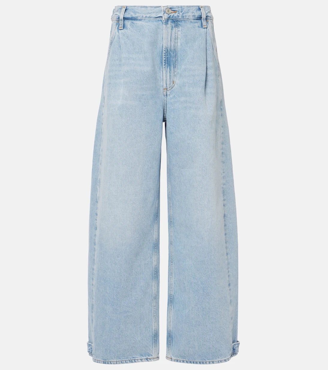Agolde - Darsha mid-rise barrel-leg jeans