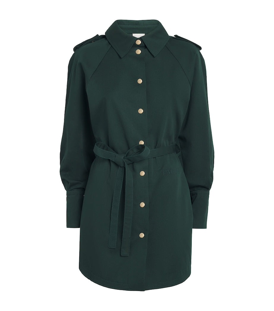 Patou Green Sailor Mini Dress
