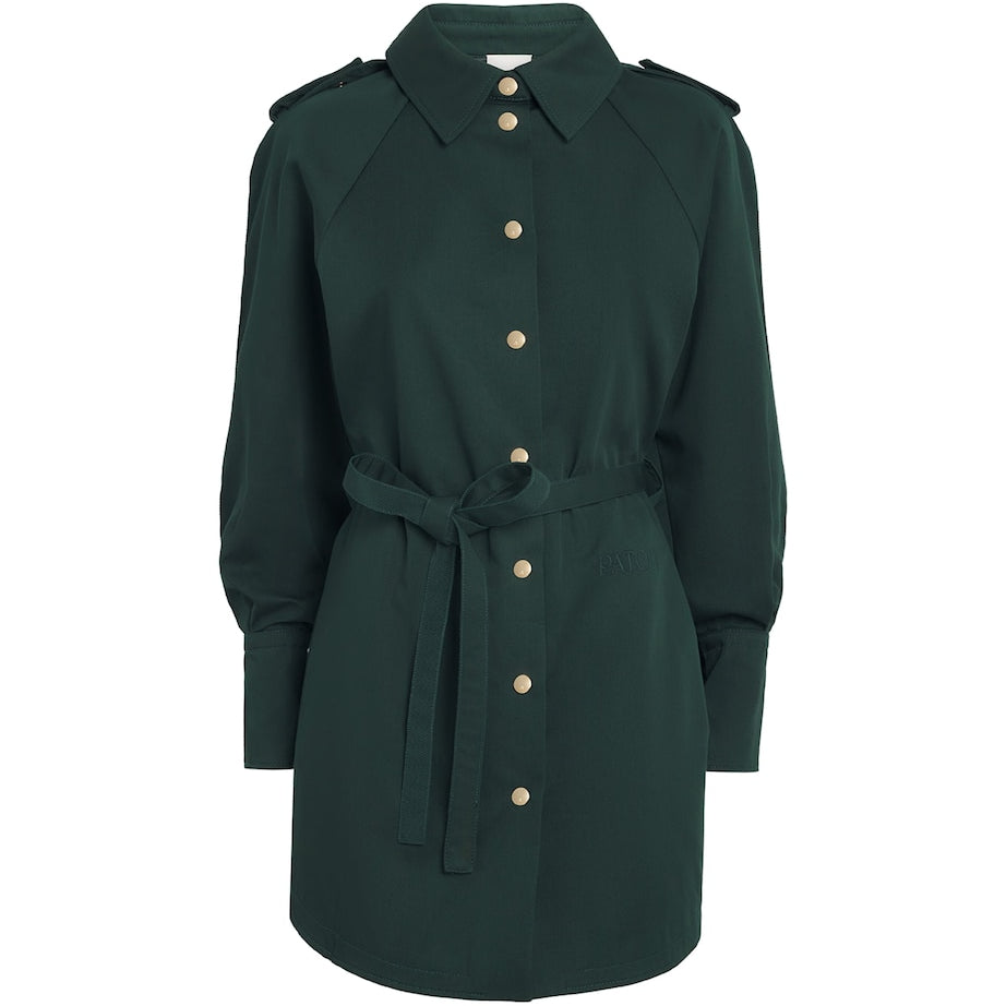Patou Green Sailor Mini Dress