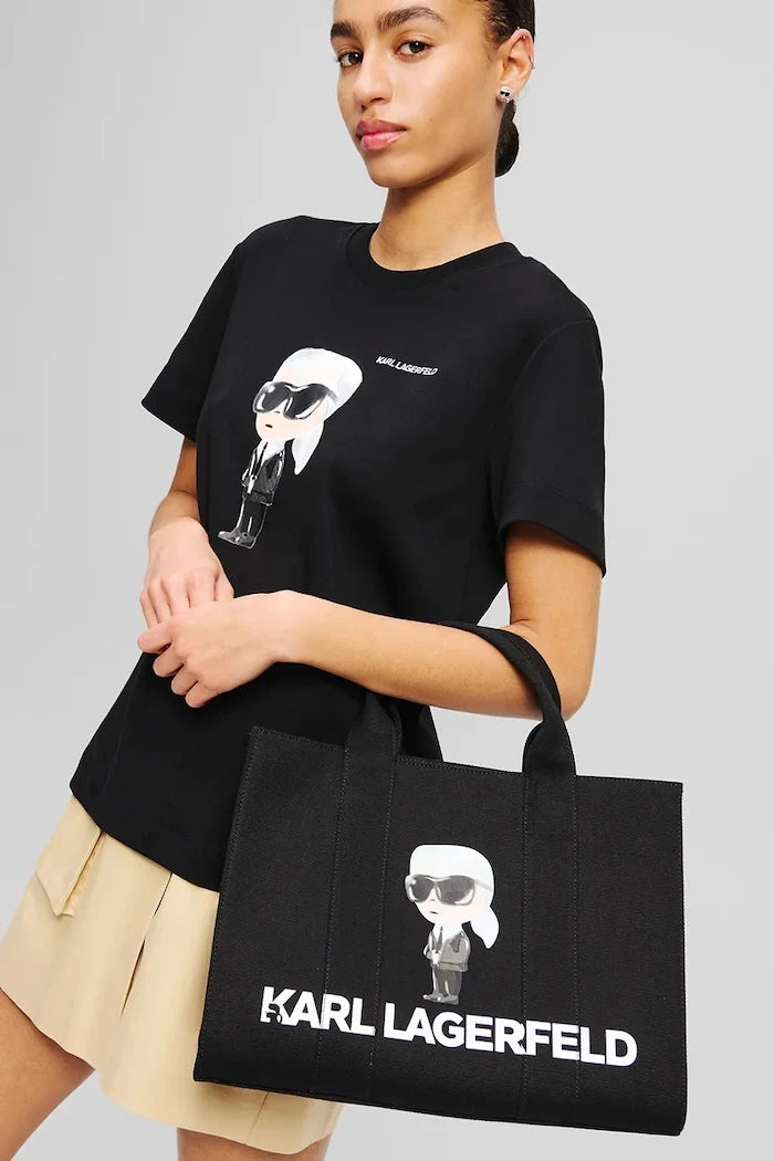 Памучна чанта Karl Lagerfeld IKON