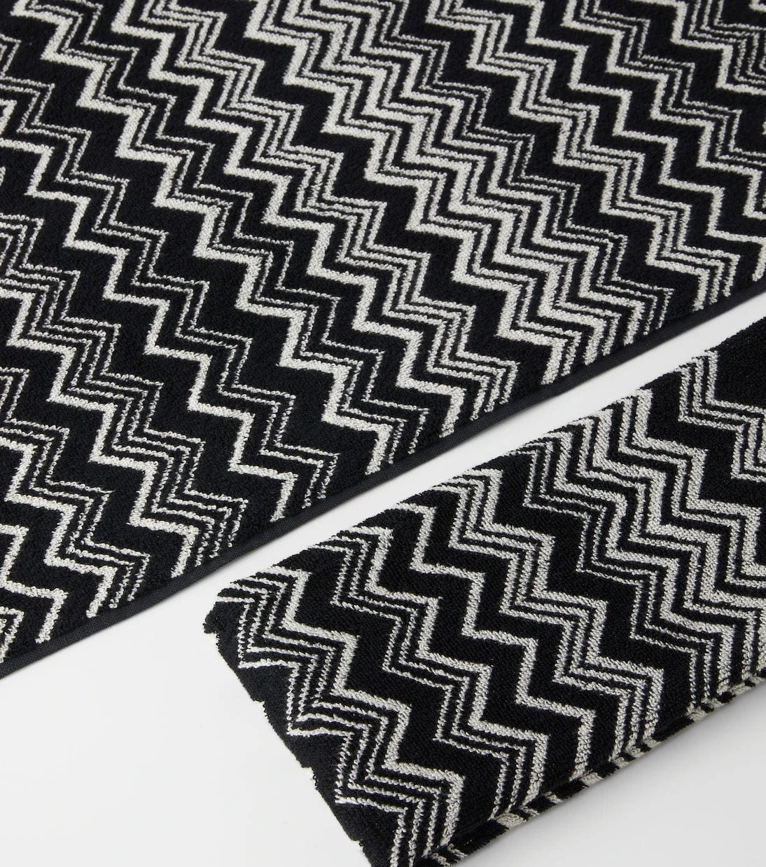 Missoni - Keith Zigzag hand towel and bath towel set