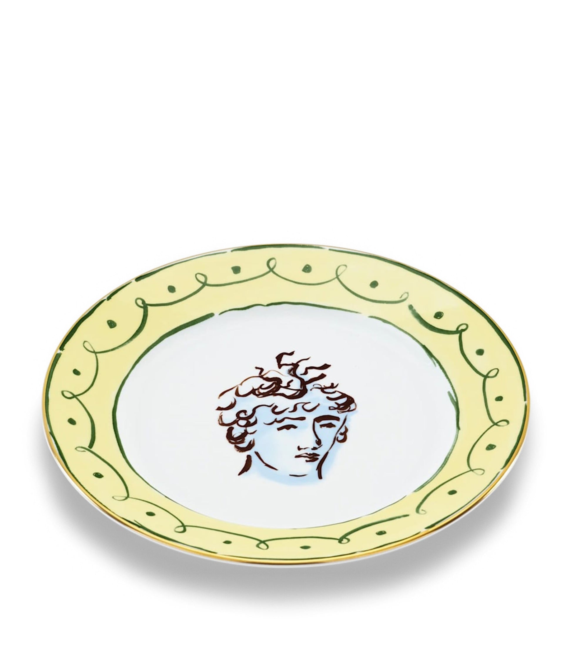 Porcelain Il Viaggio di Nettuno Plate (28cm)