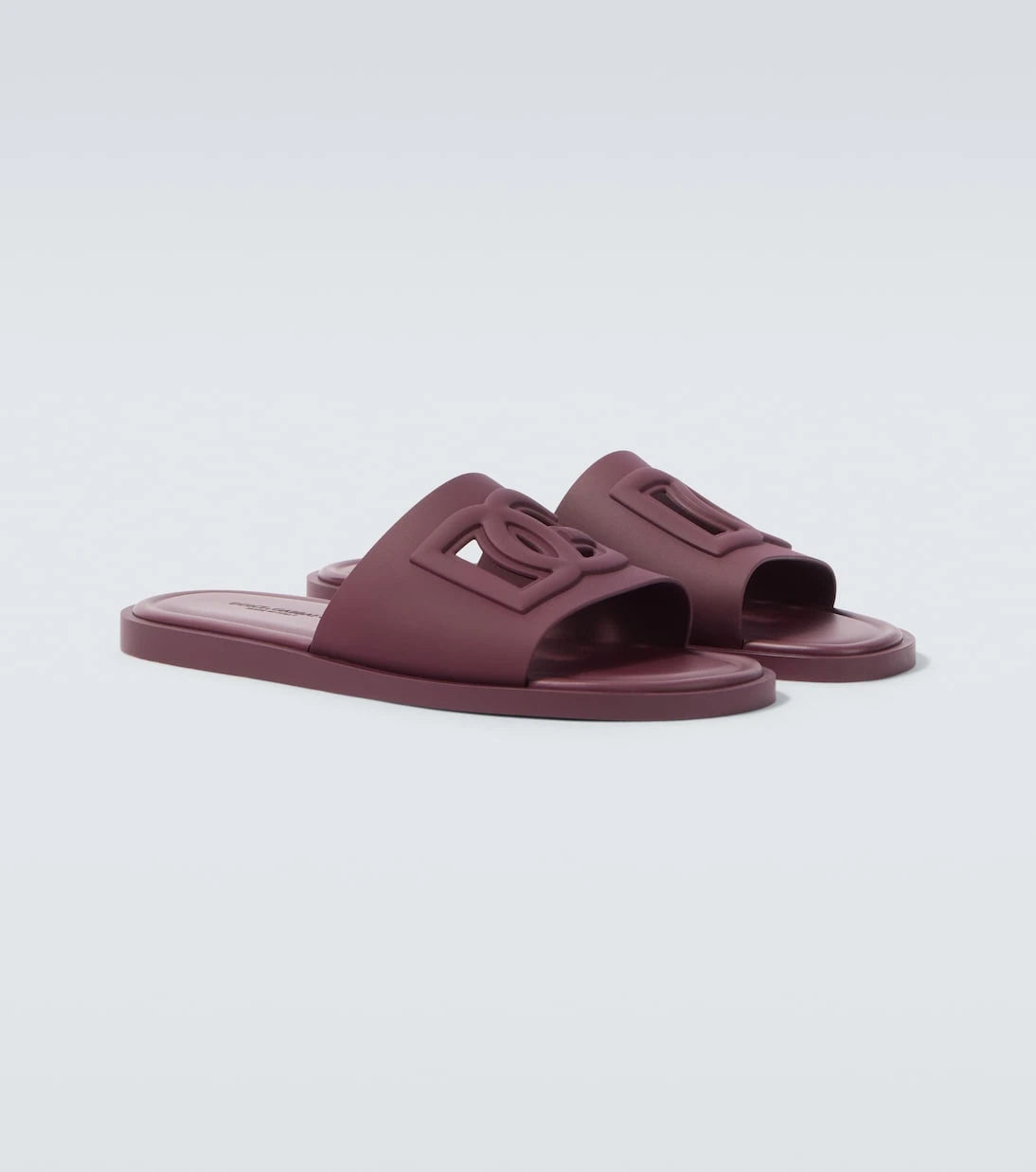 Dolce&Gabbana - DG rubber slides