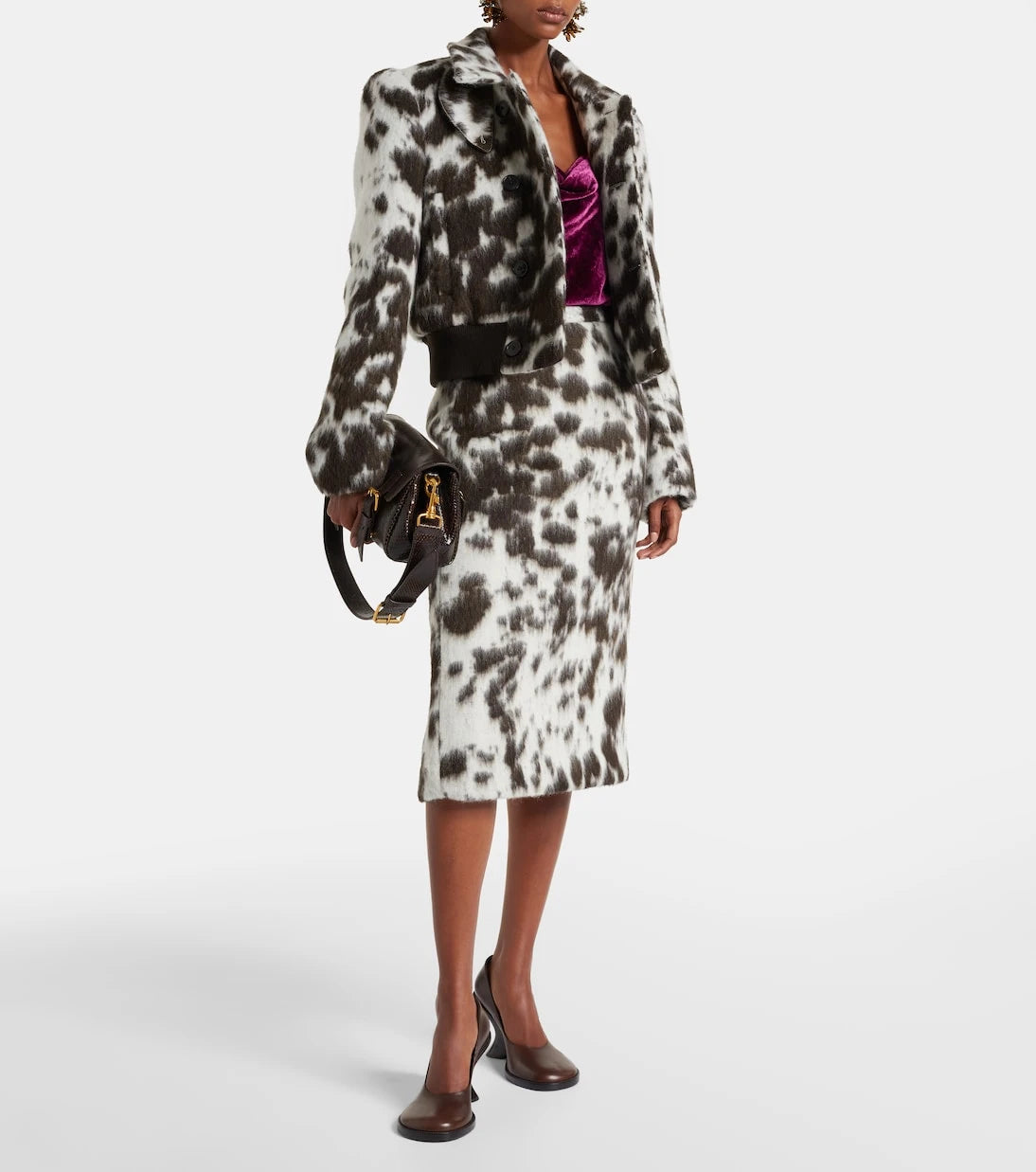 Dries Van Noten - Animal-printed wool-blend jacket