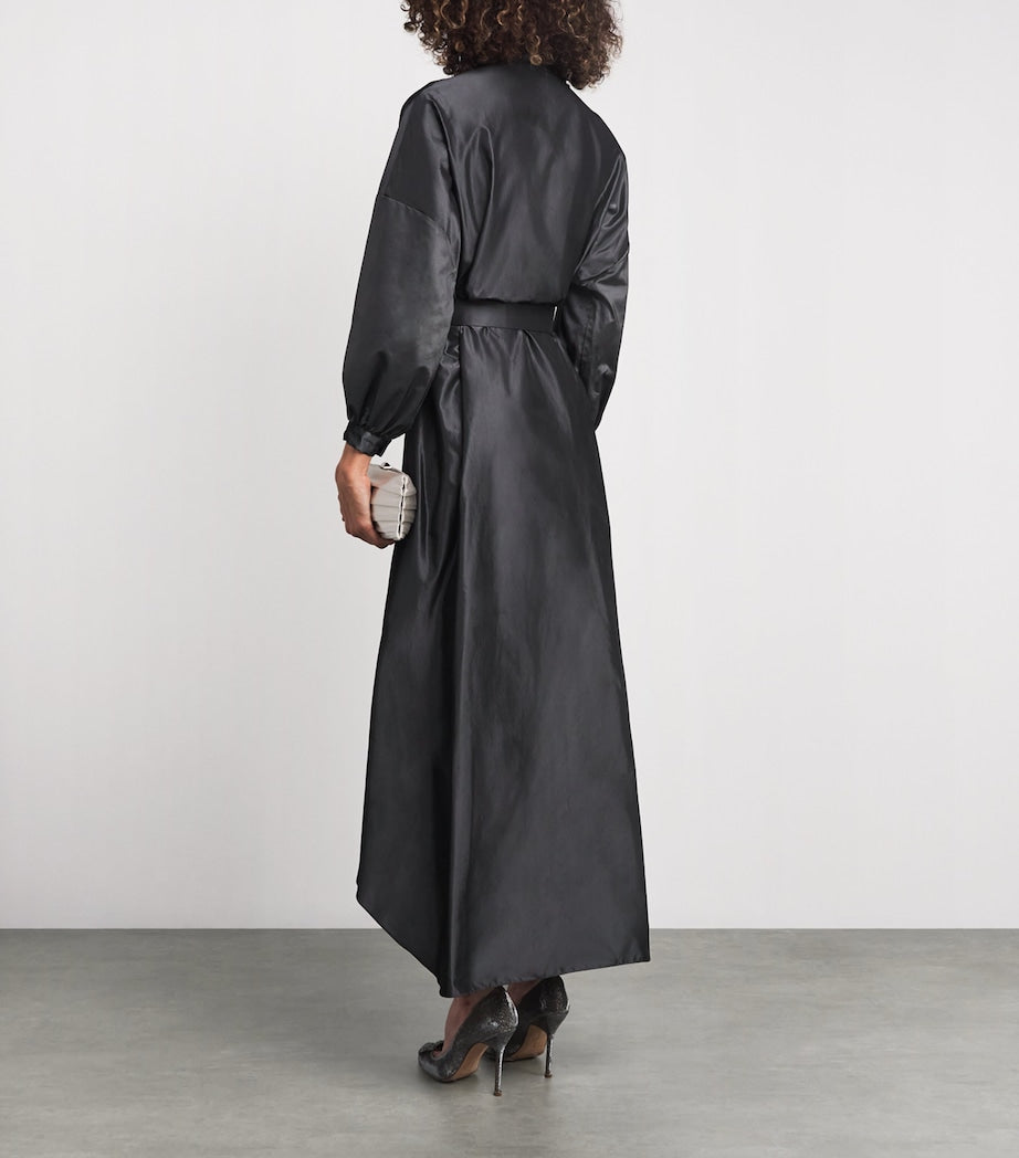 Alexis Mabille Belted Maxi Shirt Dress