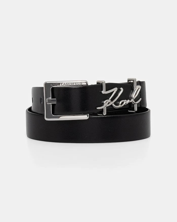 Karl Lagerfeld колан дамски от кожа K/SIGNATURE