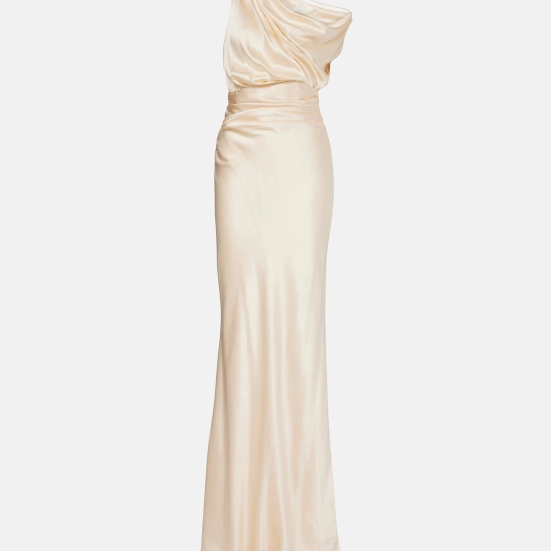 The Sei - Draped silk satin gown