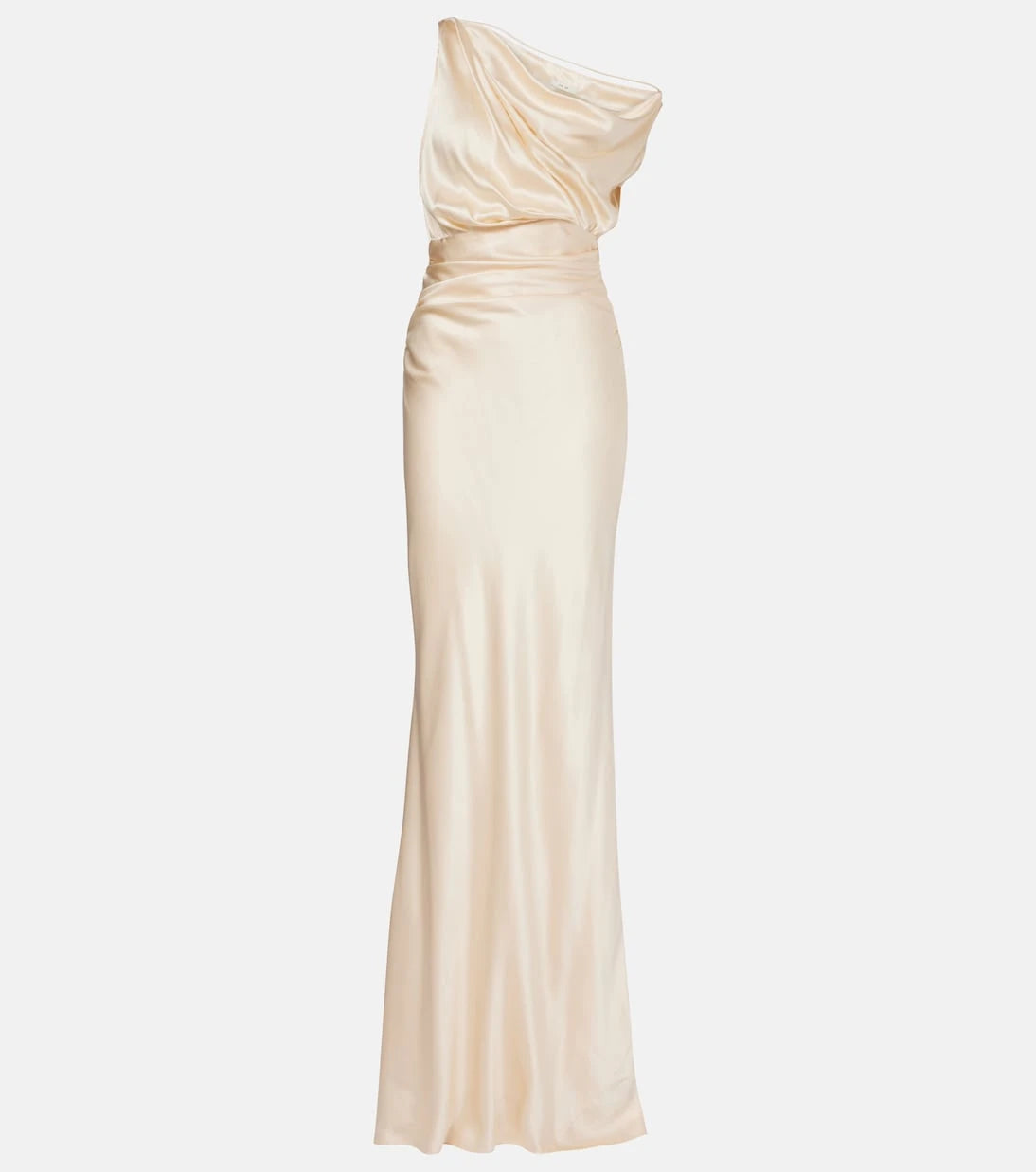 The Sei - Draped silk satin gown