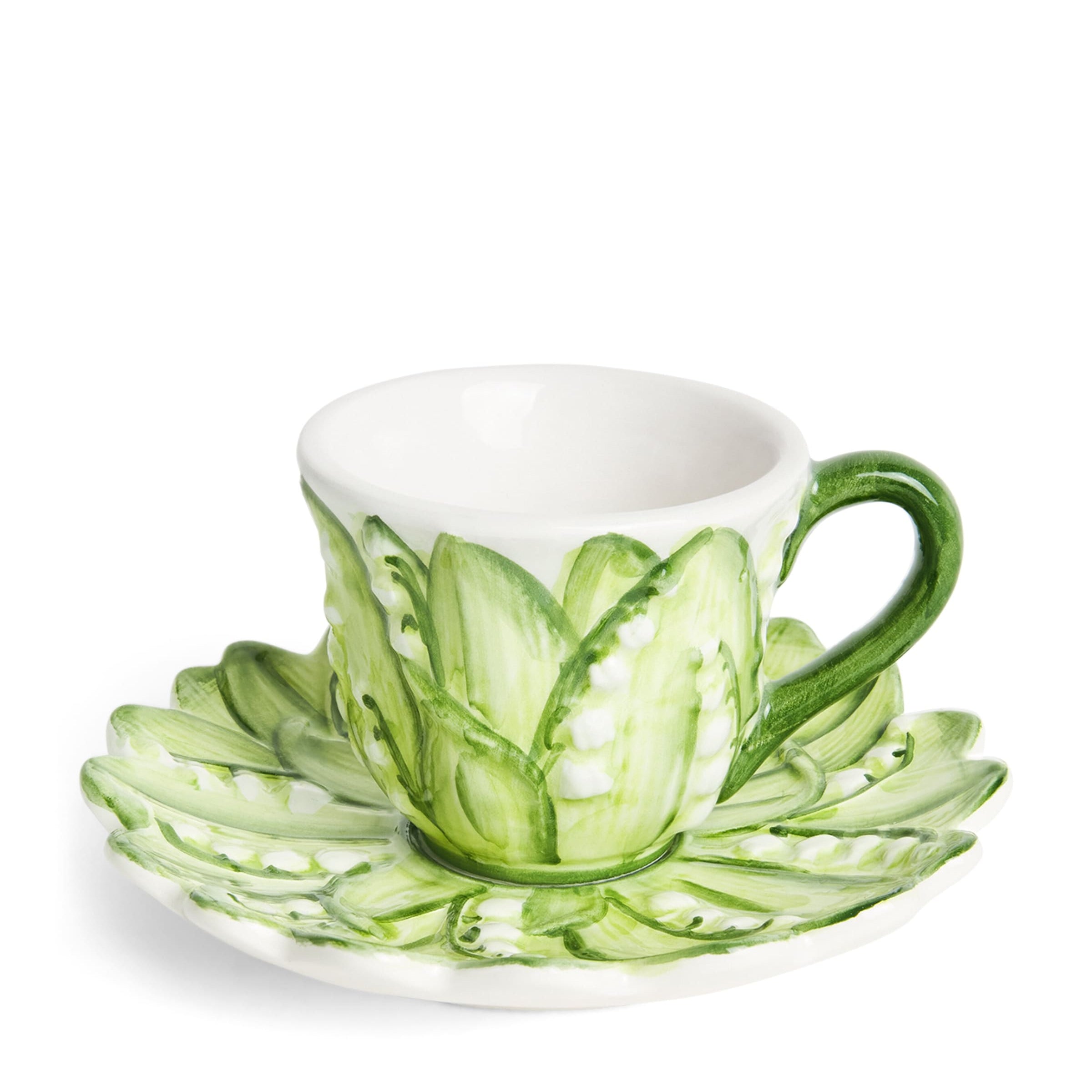 Lily of the Valley Coffee Cup and Saucer