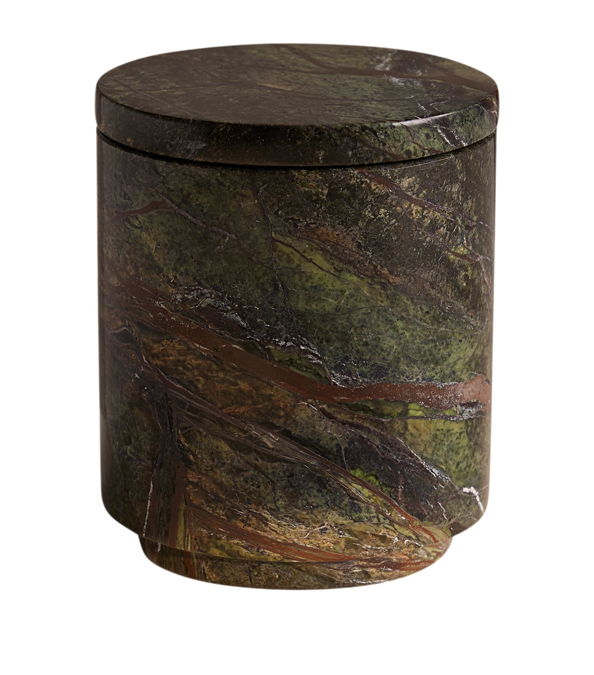 Marble Vessel and Leather & Oud Candle (250g)