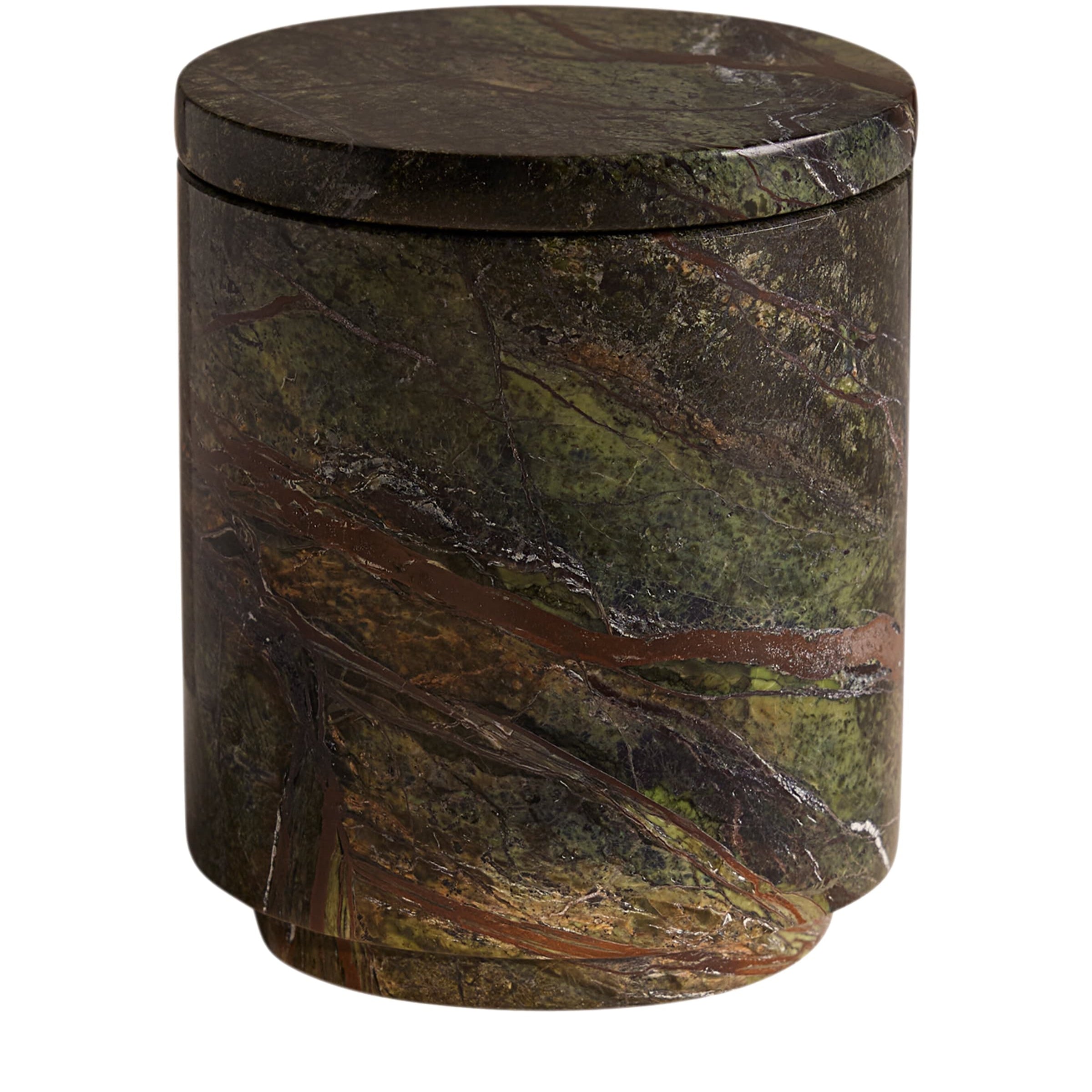Marble Vessel and Leather & Oud Candle (250g)