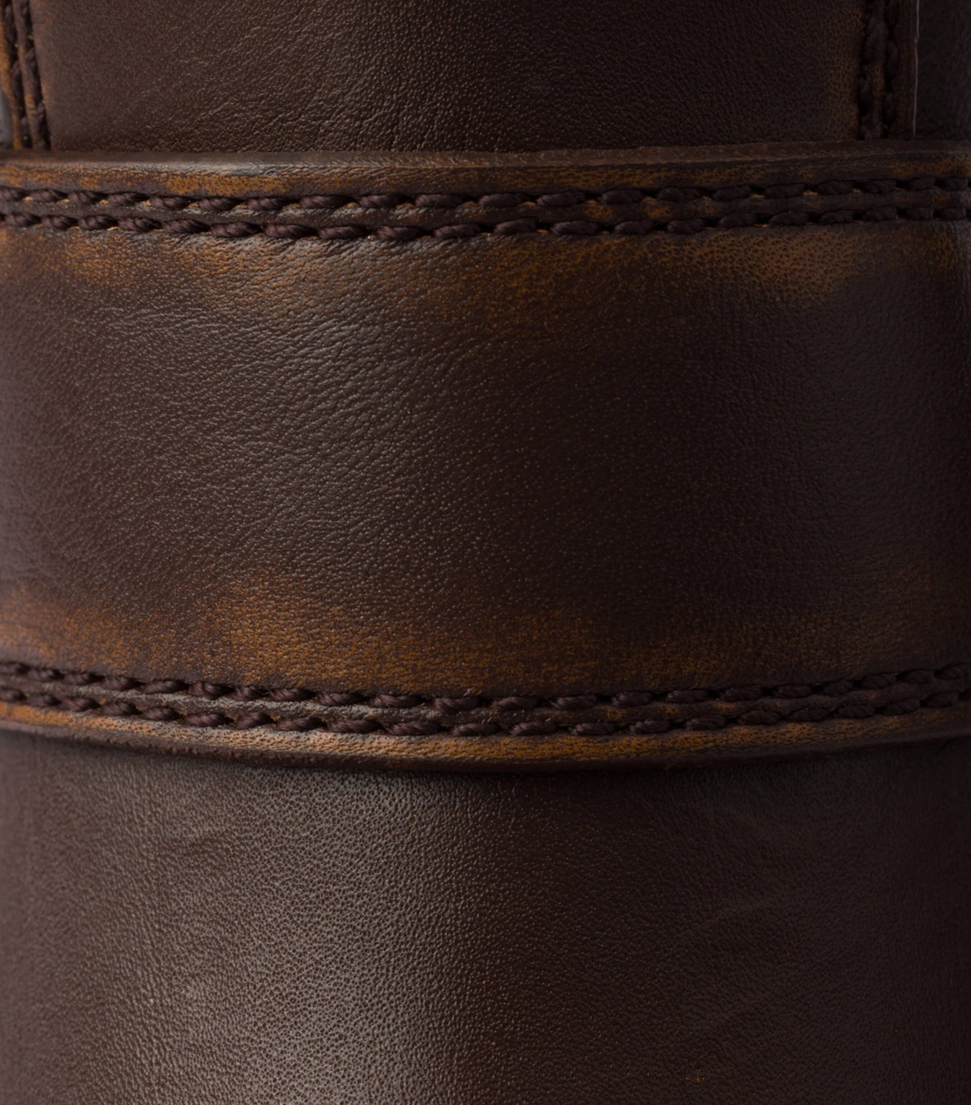 Prada Brown Leather Biker Boots