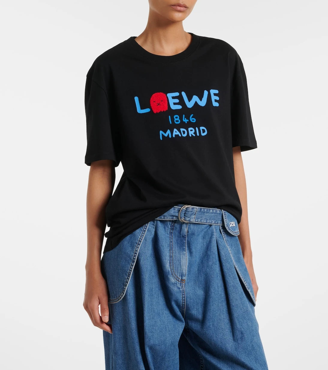 Loewe - Logo cotton jersey T-shirt