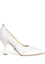Thom Browne Patent Leather Wingtip Pumps 90