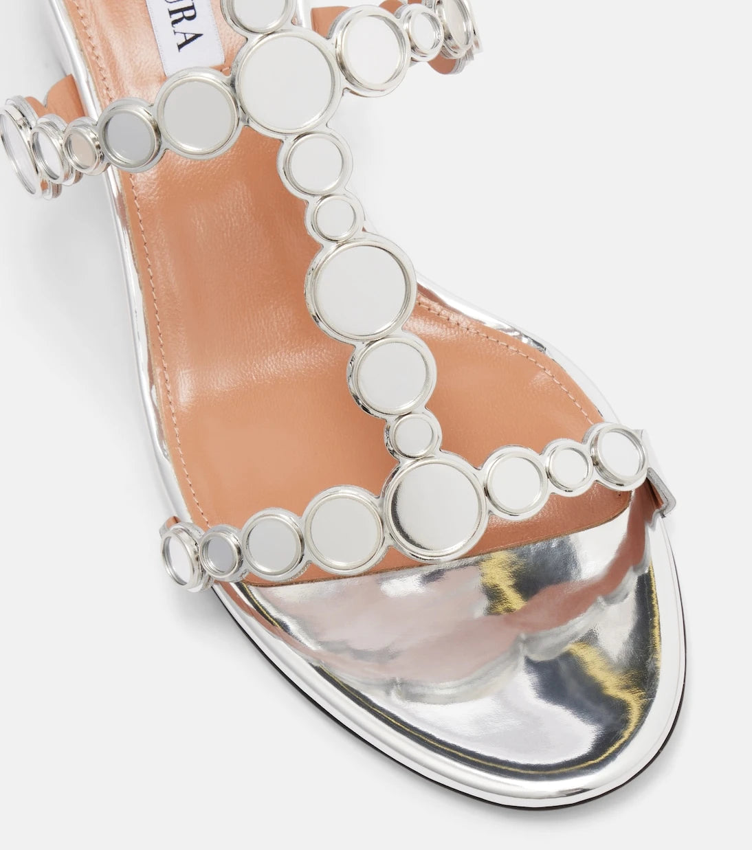 Aquazzura - Afterglow 50 leather sandals